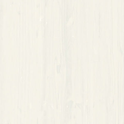 vidaXL Bedside Cabinet "VIGO" White 42x35x42 cm Solid Wood Pine
