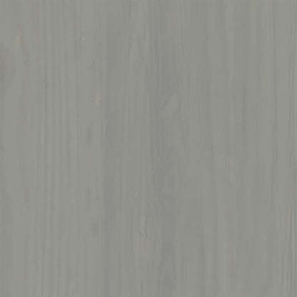 vidaXL Chest of Drawers VIGO Grey 80x40x76 cm Solid Wood Pine