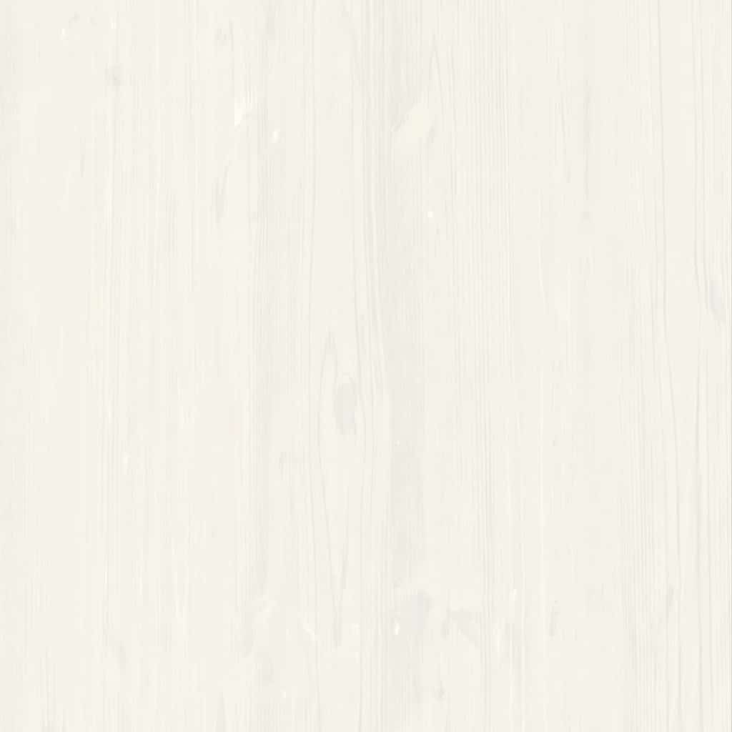 vidaXL Wardrobe VIGO White 90x55x170 cm Solid Wood Pine