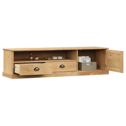 vidaXL TV Cabinet "VIGO" 156x40x40 cm Solid Wood Pine