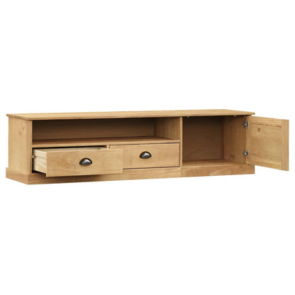vidaXL TV Cabinet "VIGO" 156x40x40 cm Solid Wood Pine