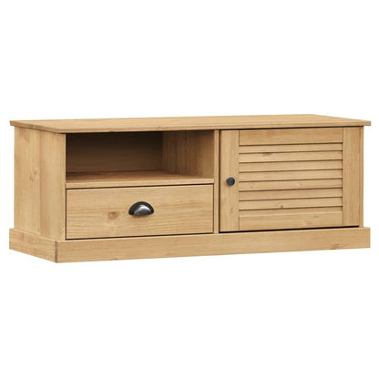 vidaXL TV Cabinet "VIGO" 106x40x40 cm Solid Wood Pine