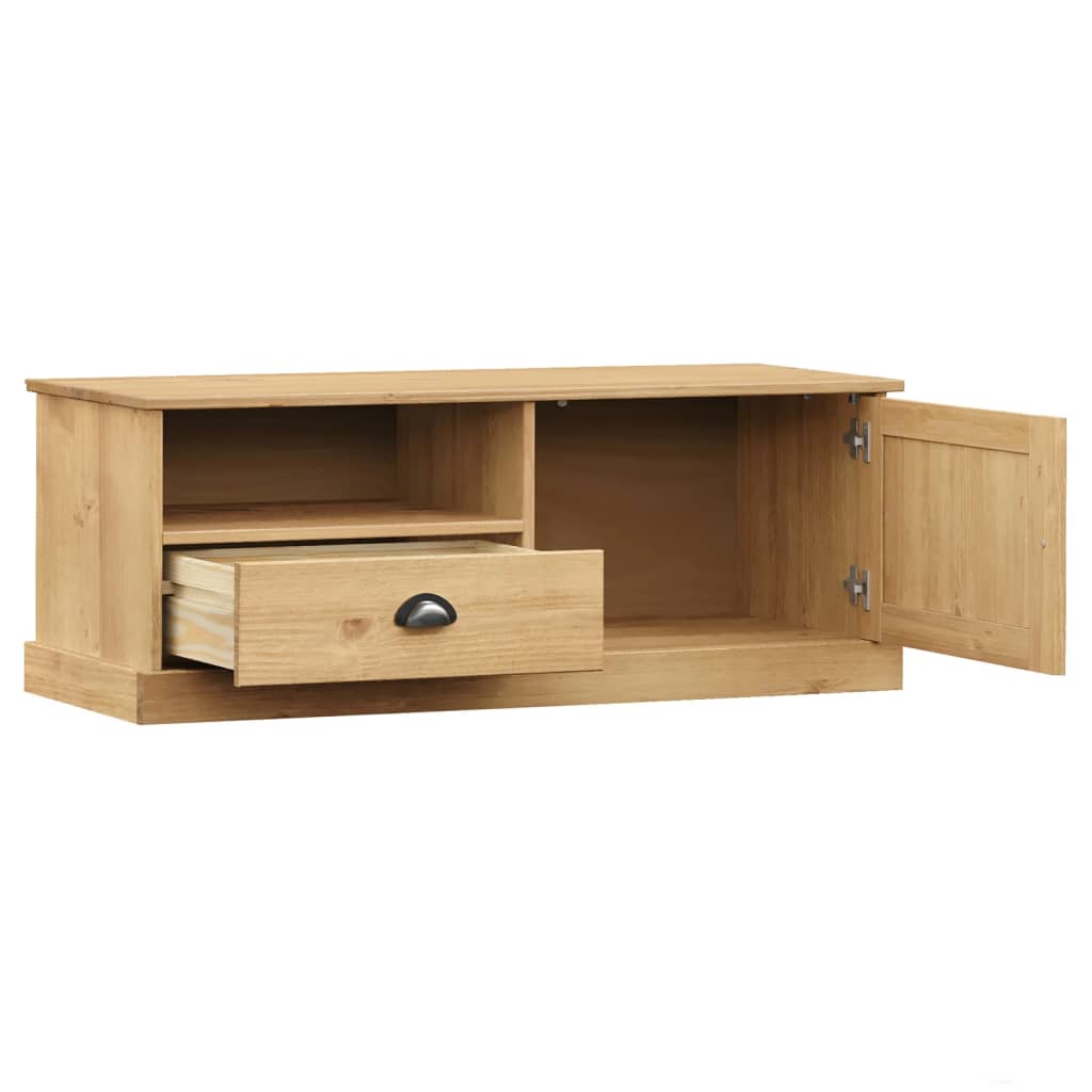 vidaXL TV Cabinet "VIGO" 106x40x40 cm Solid Wood Pine