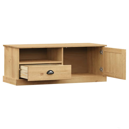 vidaXL TV Cabinet "VIGO" 106x40x40 cm Solid Wood Pine