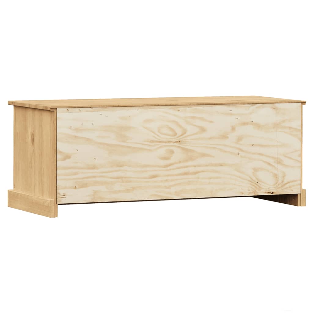 vidaXL TV Cabinet "VIGO" 106x40x40 cm Solid Wood Pine
