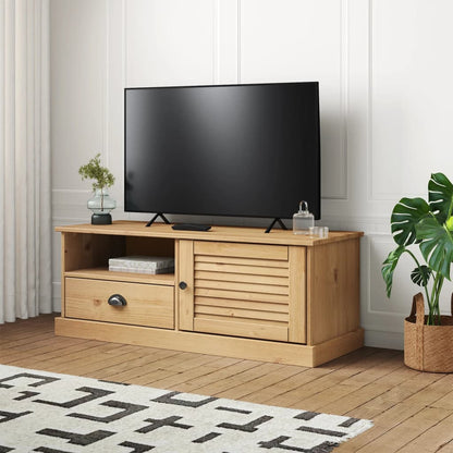 vidaXL TV Cabinet "VIGO" 106x40x40 cm Solid Wood Pine
