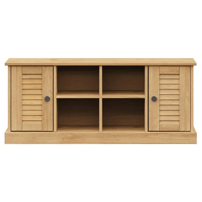 vidaXL Shoe Bench VIGO 106x35x45 cm Solid Wood Pine