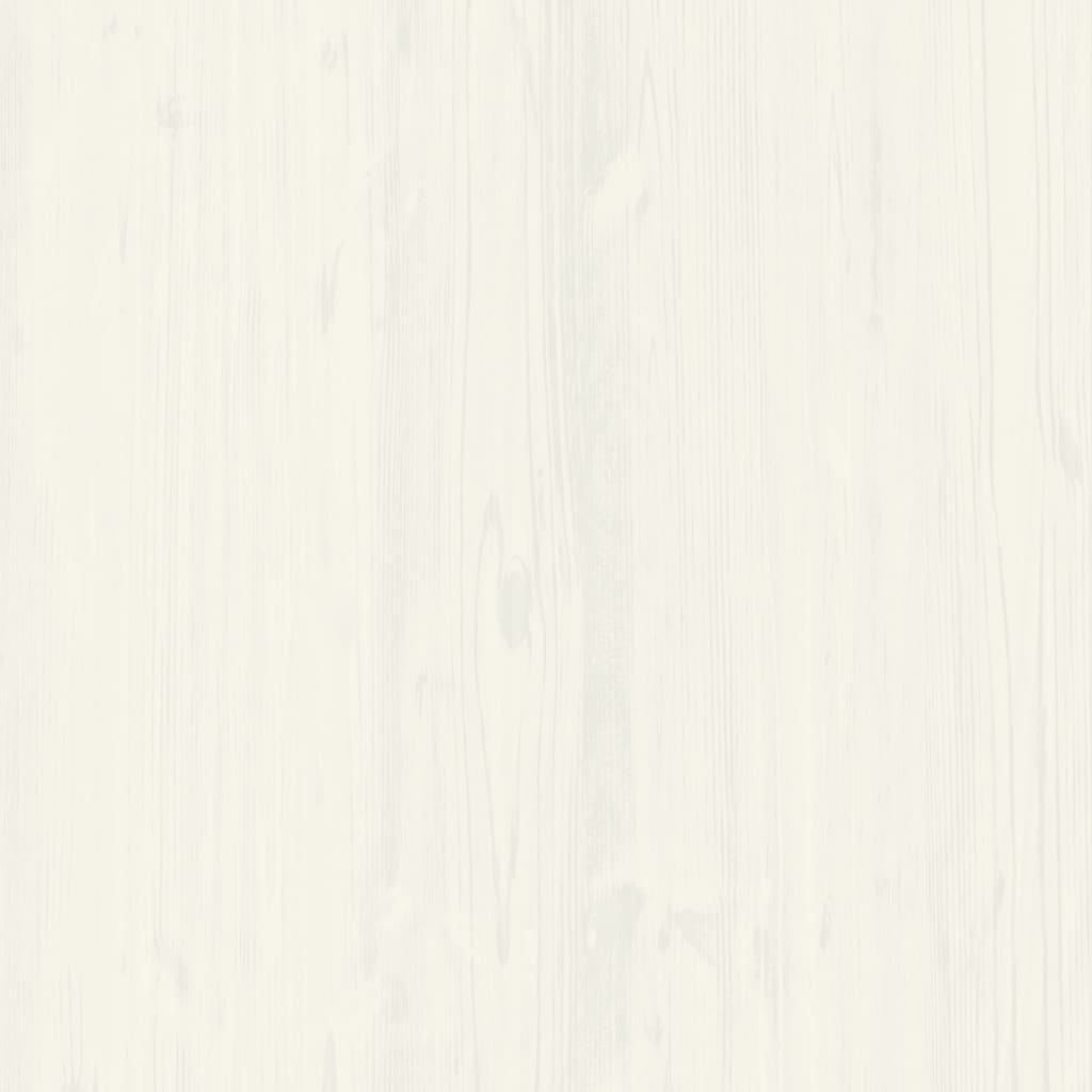 vidaXL Bookcase VIGO White 90x35x114.5 cm Solid Wood Pine