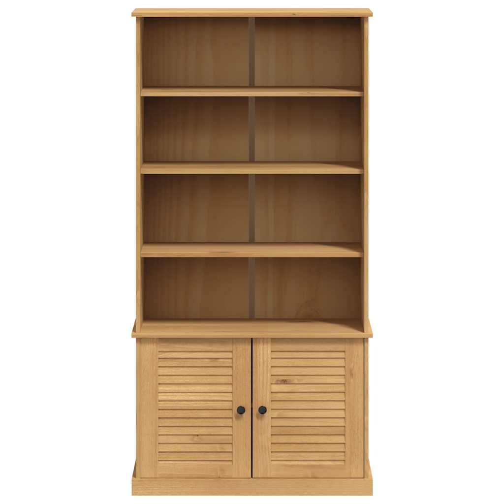 vidaXL Bookcase VIGO 85x35x170 cm Solid Wood Pine