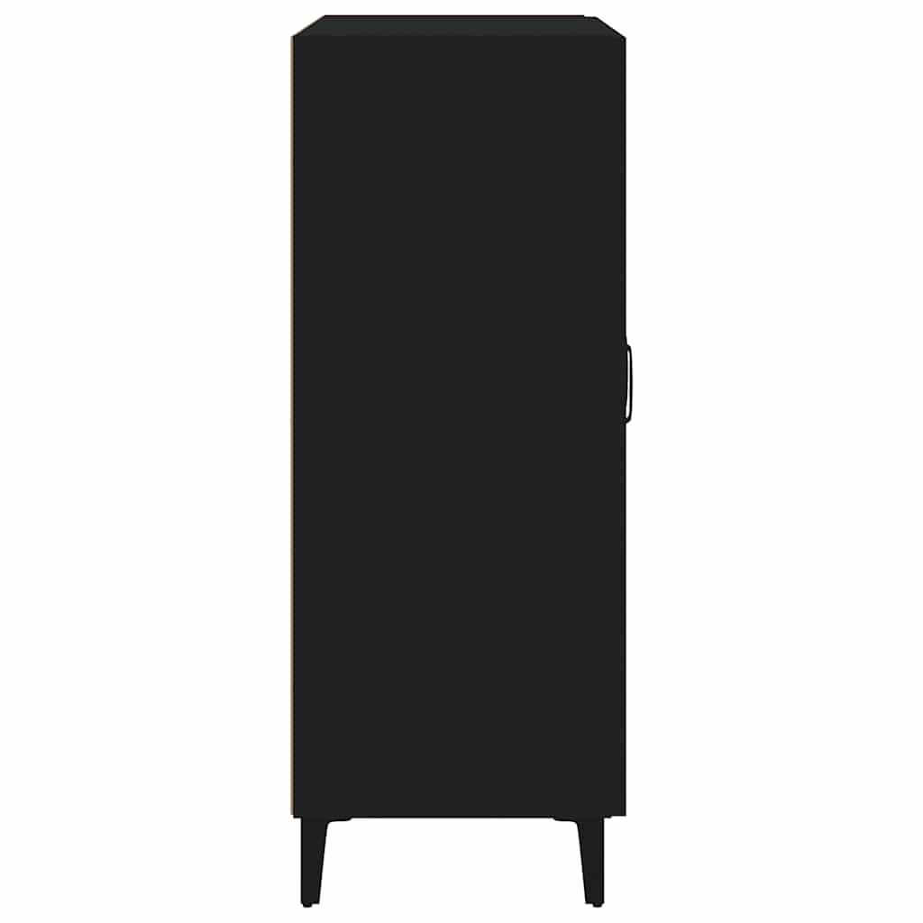 vidaXL Sideboard Black 69,5x34x90 cm Engineered Wood