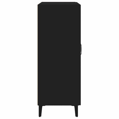vidaXL Sideboard Black 69,5x34x90 cm Engineered Wood