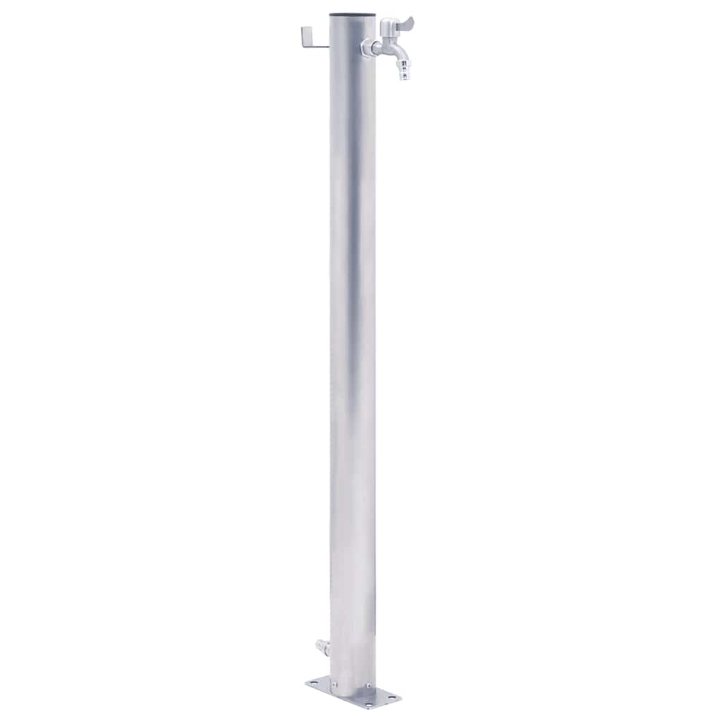 vidaXL Garden Water Column 40 cm Stainless Steel Round