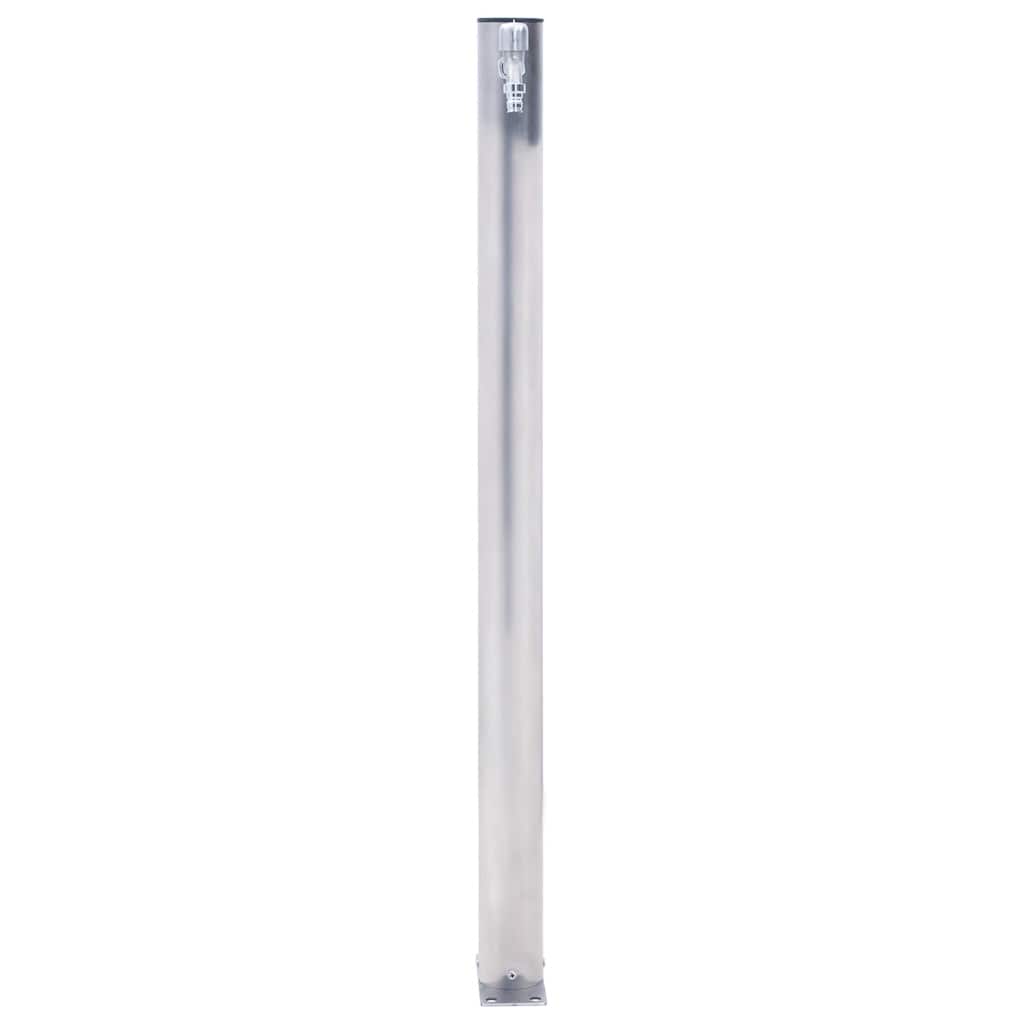 vidaXL Garden Water Column 40 cm Stainless Steel Round