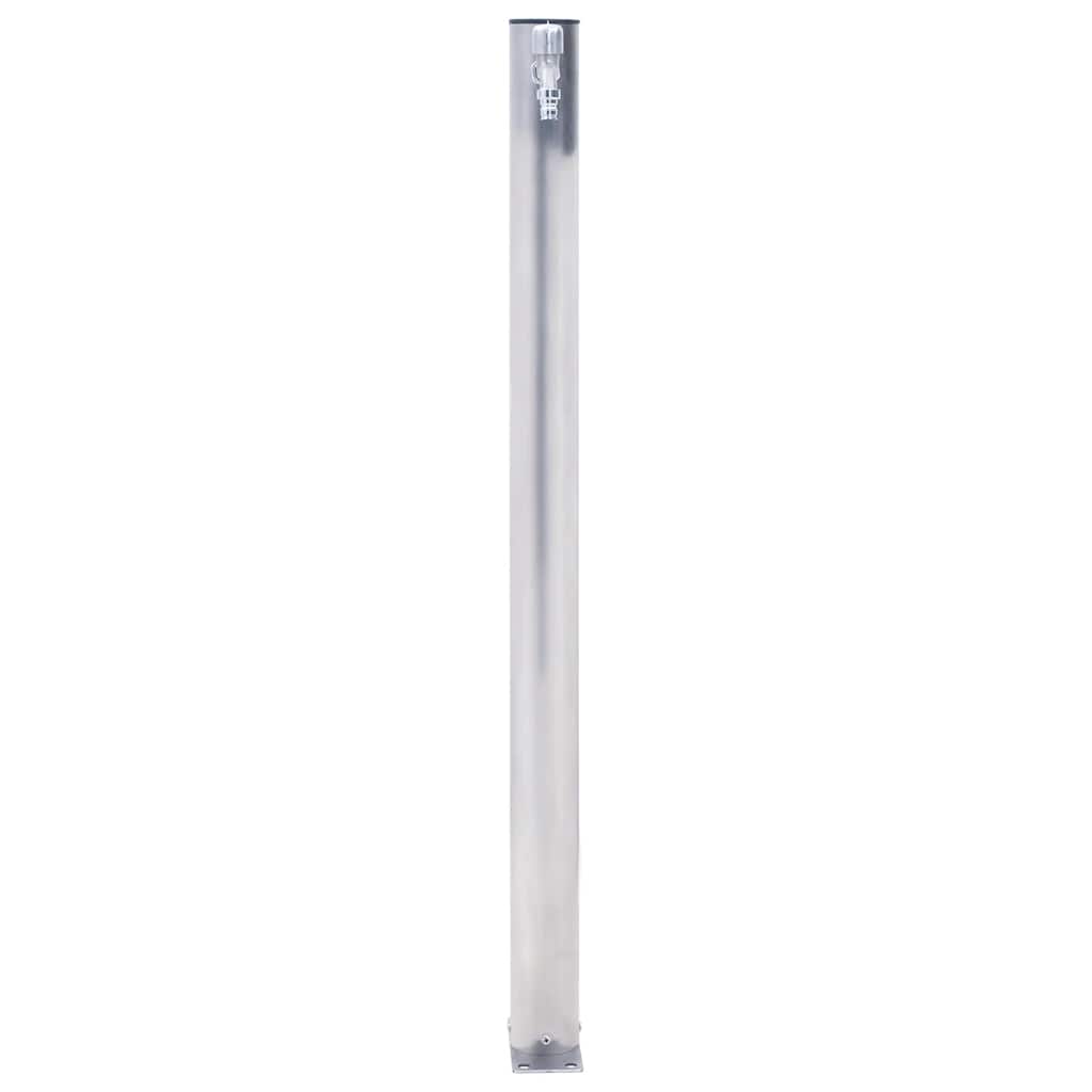 vidaXL Garden Water Column 60 cm Stainless Steel Round