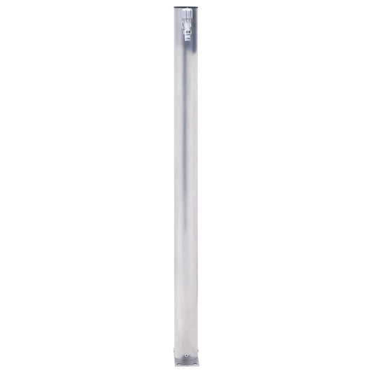 vidaXL Garden Water Column 100 cm Stainless Steel Round