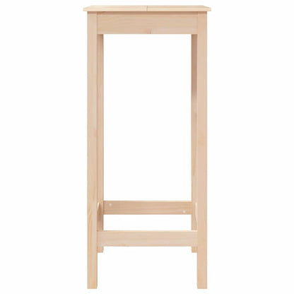 vidaXL Bar Table 50x50x110 cm Solid Wood Pine