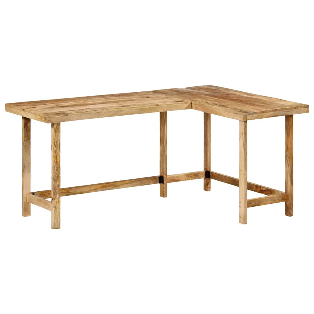 vidaXL Desk 165x110x75 cm Solid Wood Mango