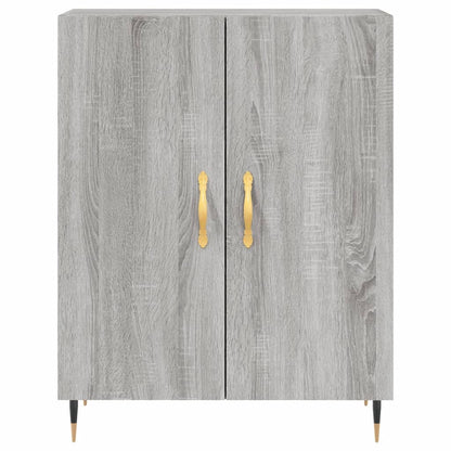 vidaXL Sideboard Grey Sonoma 69.5x34x90 cm Engineered Wood