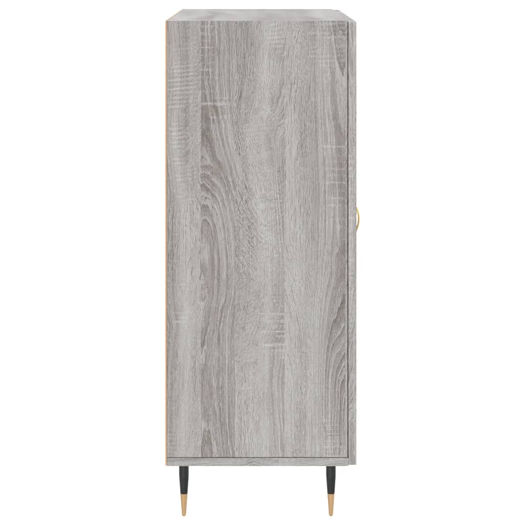 vidaXL Sideboard Grey Sonoma 69.5x34x90 cm Engineered Wood