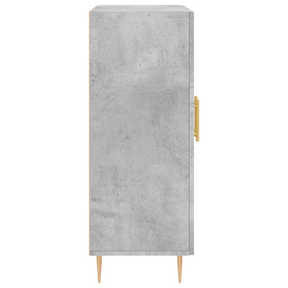vidaXL Sideboard Concrete Grey 69,5x34x90 cm Engineered Wood
