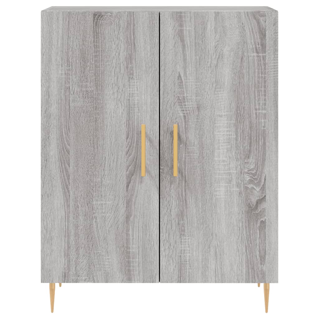 vidaXL Sideboard Grey Sonoma 69,5x34x90 cm Engineered Wood