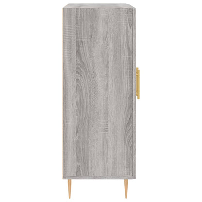 vidaXL Sideboard Grey Sonoma 69.5x34x90 cm Engineered Wood