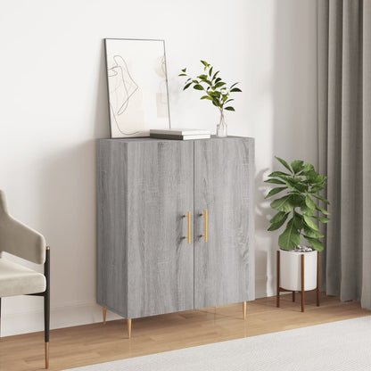 vidaXL Sideboard Grey Sonoma 69,5x34x90 cm Engineered Wood