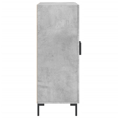 vidaXL Sideboard Concrete Grey 69,5x34x90 cm Engineered Wood