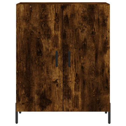 vidaXL Sideboard Smoked Oak 69,5x34x90 cm Engineered Wood