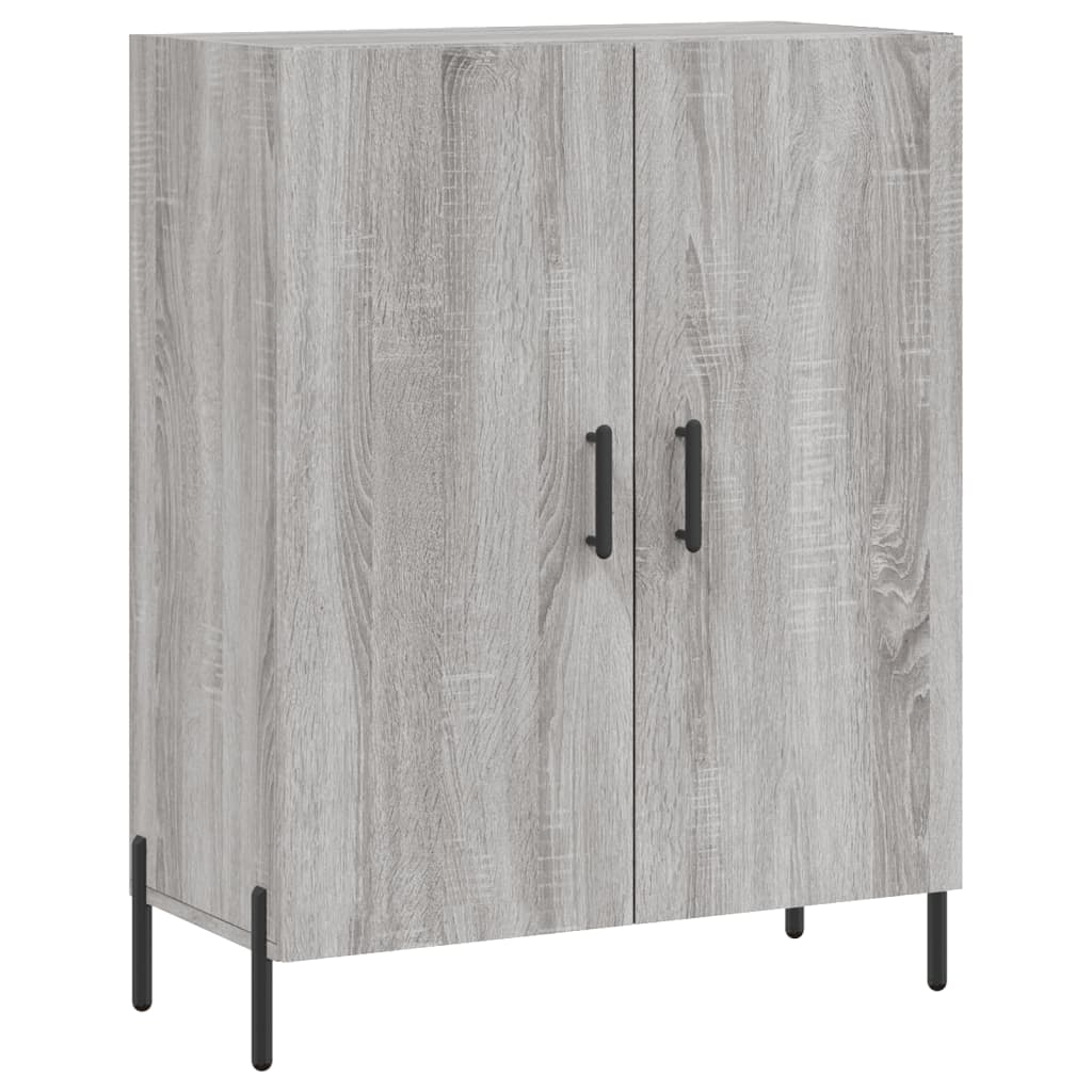 vidaXL Sideboard Grey Sonoma 69,5x34x90 cm Engineered Wood