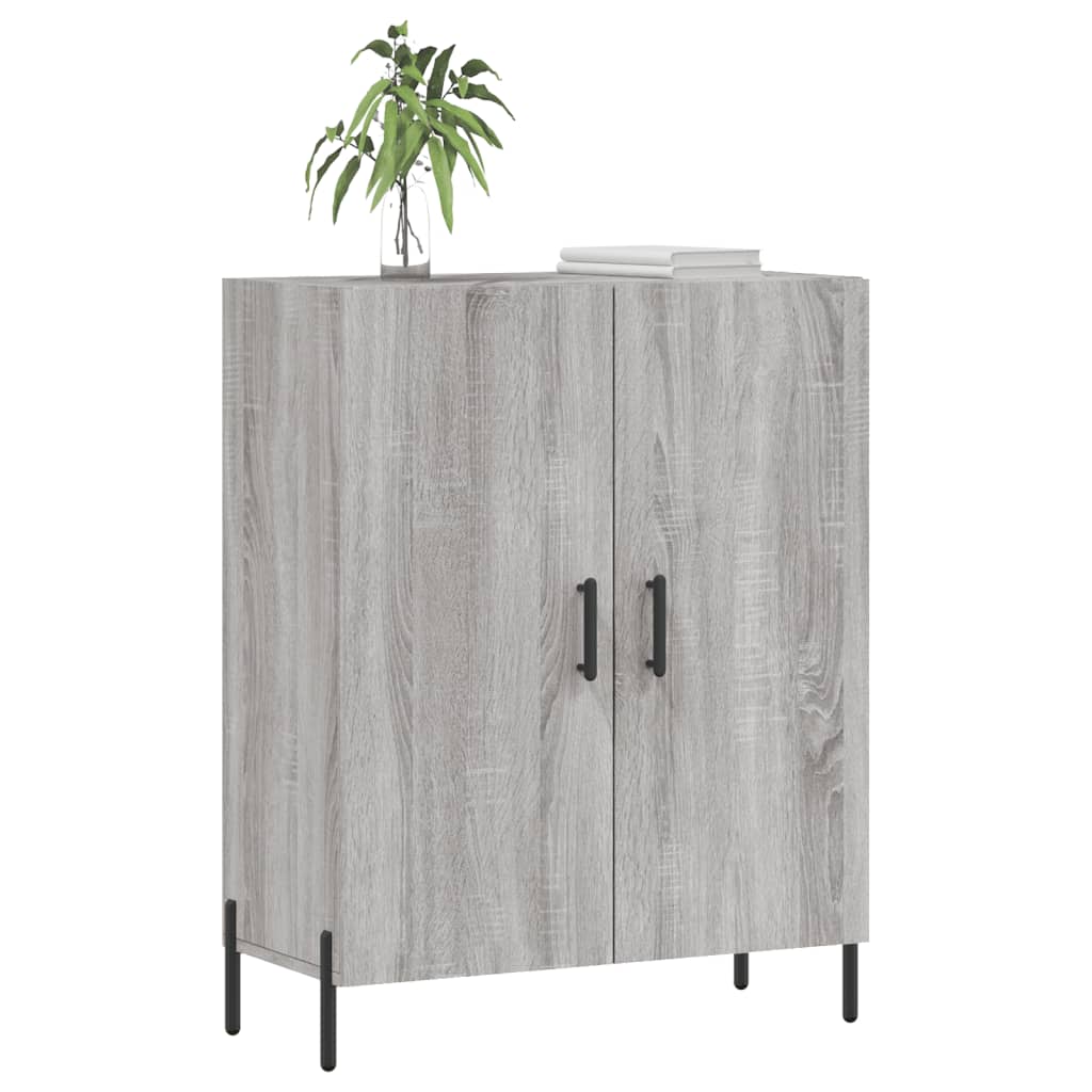 vidaXL Sideboard Grey Sonoma 69,5x34x90 cm Engineered Wood