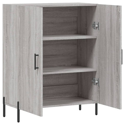 vidaXL Sideboard Grey Sonoma 69,5x34x90 cm Engineered Wood