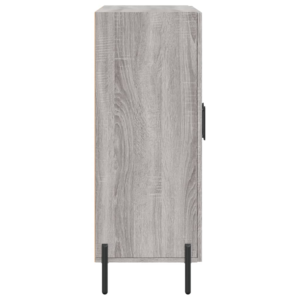 vidaXL Sideboard Grey Sonoma 69.5x34x90 cm Engineered Wood