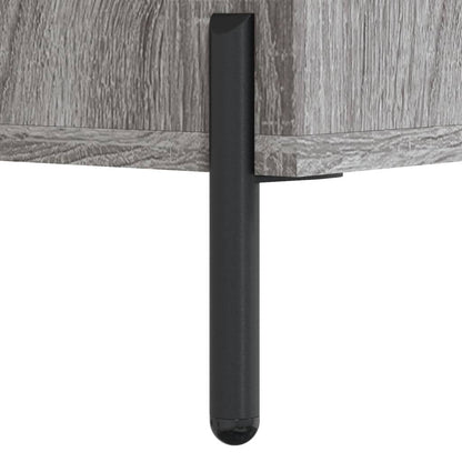 vidaXL Sideboard Grey Sonoma 69,5x34x90 cm Engineered Wood