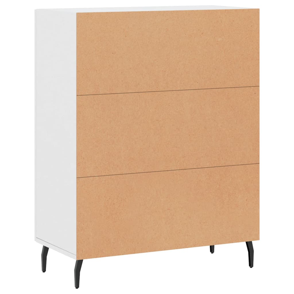 vidaXL Sideboard White 69,5x34x90 cm Engineered Wood