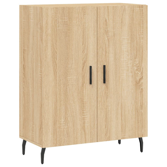 vidaXL Sideboard Sonoma Oak 69,5x34x90 cm Engineered Wood