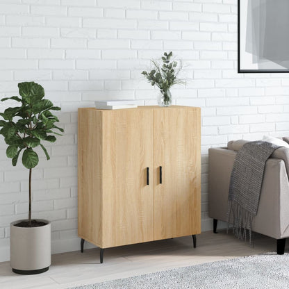 vidaXL Sideboard Sonoma Oak 69,5x34x90 cm Engineered Wood