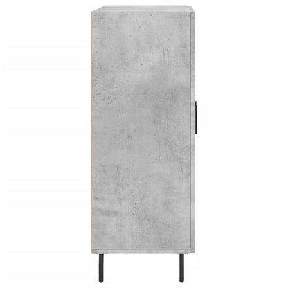 vidaXL Sideboard Concrete Grey 69.5x34x90 cm Engineered Wood