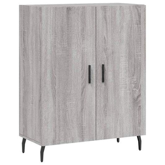 vidaXL Sideboard Grey Sonoma 69,5x34x90 cm Engineered Wood
