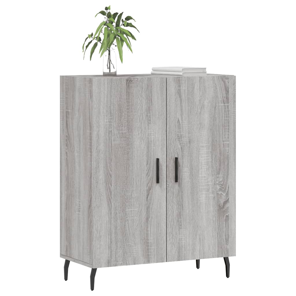 vidaXL Sideboard Grey Sonoma 69,5x34x90 cm Engineered Wood