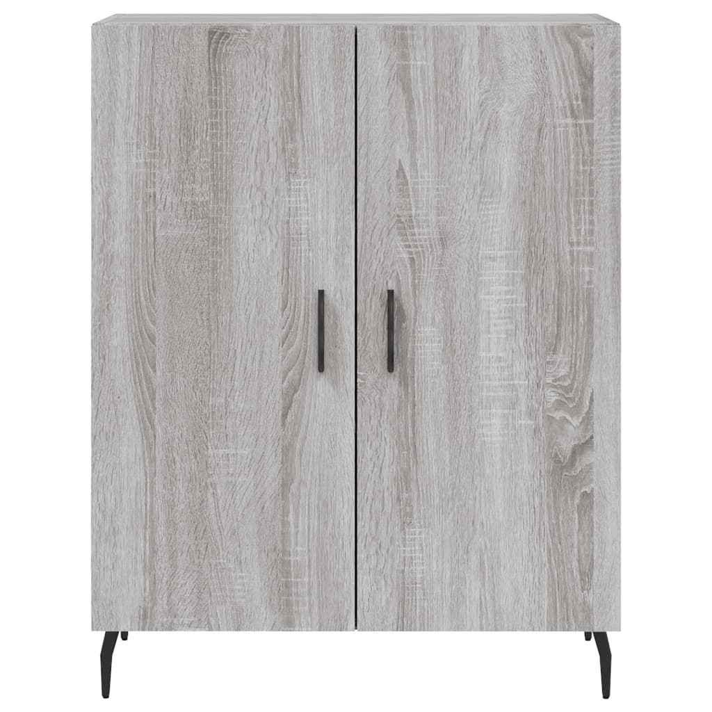 vidaXL Sideboard Grey Sonoma 69,5x34x90 cm Engineered Wood