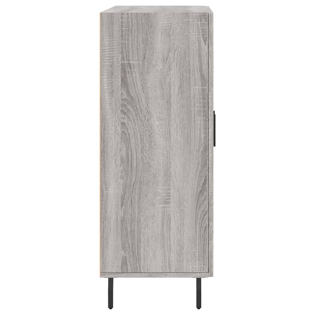 vidaXL Sideboard Grey Sonoma 69,5x34x90 cm Engineered Wood