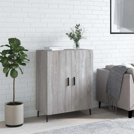 vidaXL Sideboard Grey Sonoma 69,5x34x90 cm Engineered Wood
