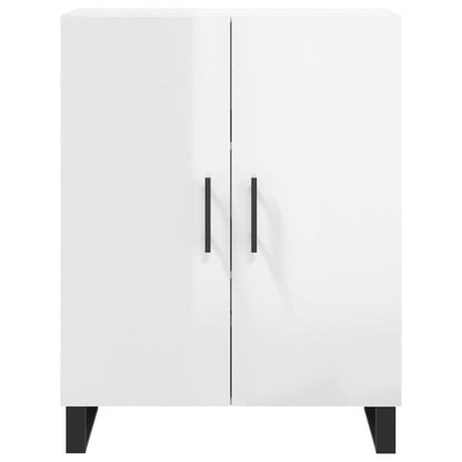 vidaXL Sideboard High Gloss White 69.5x34x90 cm Engineered Wood