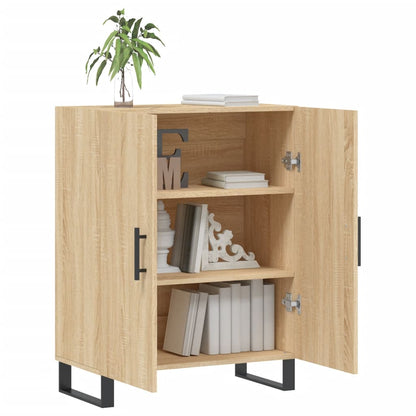 vidaXL Sideboard Sonoma Oak 69.5x34x90 cm Engineered Wood