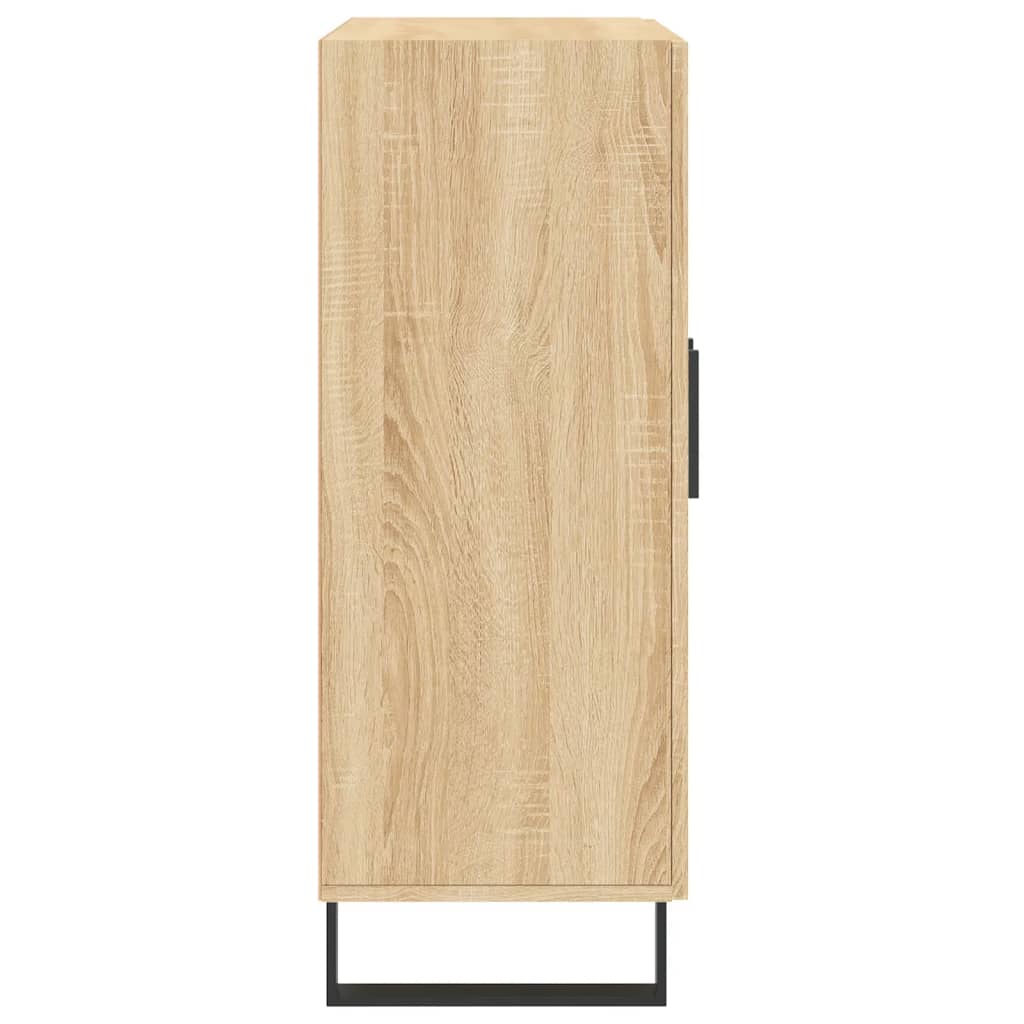 vidaXL Sideboard Sonoma Oak 69.5x34x90 cm Engineered Wood