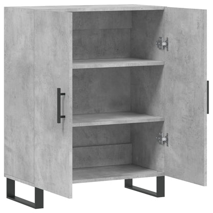 vidaXL Sideboard Concrete Grey 69,5x34x90 cm Engineered Wood