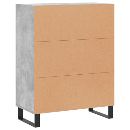 vidaXL Sideboard Concrete Grey 69,5x34x90 cm Engineered Wood