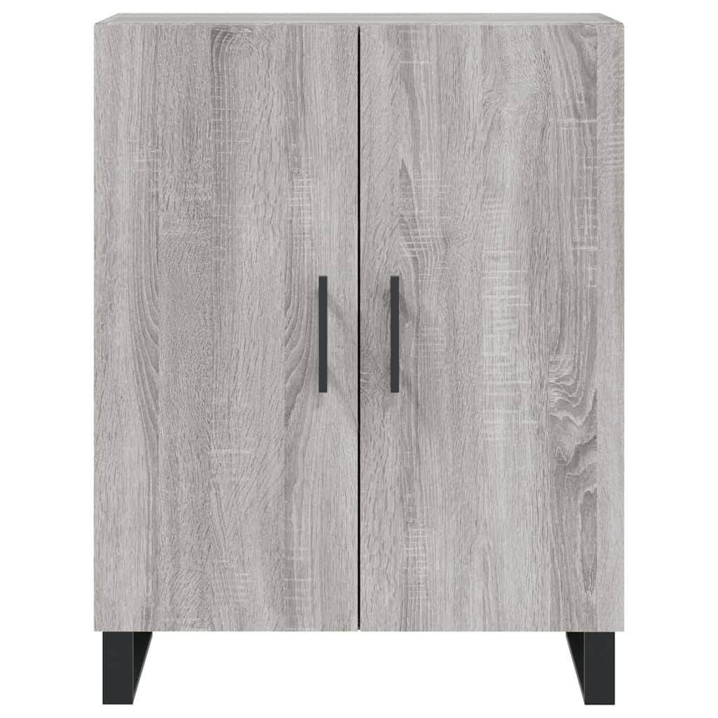vidaXL Sideboard Grey Sonoma 69.5x34x90 cm Engineered Wood