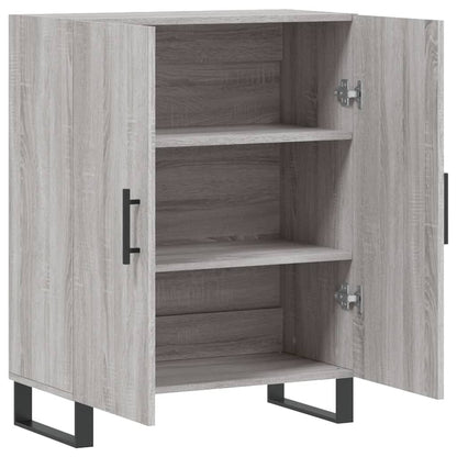 vidaXL Sideboard Grey Sonoma 69.5x34x90 cm Engineered Wood